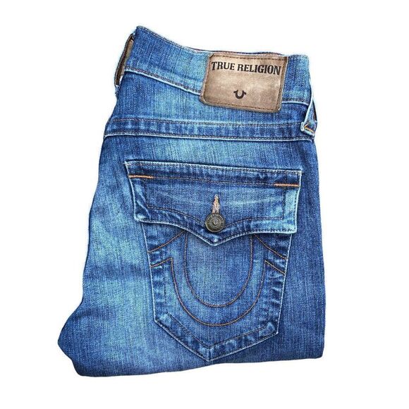 2015 True Religion Jeans Size 30 ROCCO Blue - Picture 1 of 10